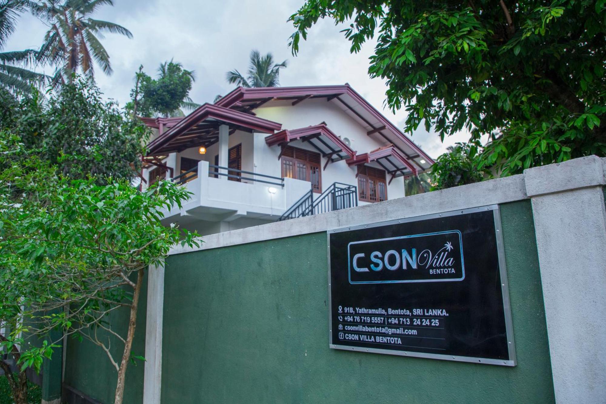 C Son Villa Bentota Exterior foto